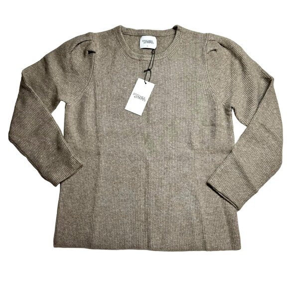 Stitches & Stripes Beige Ribbed Sweater XL - Picture 1 of 5